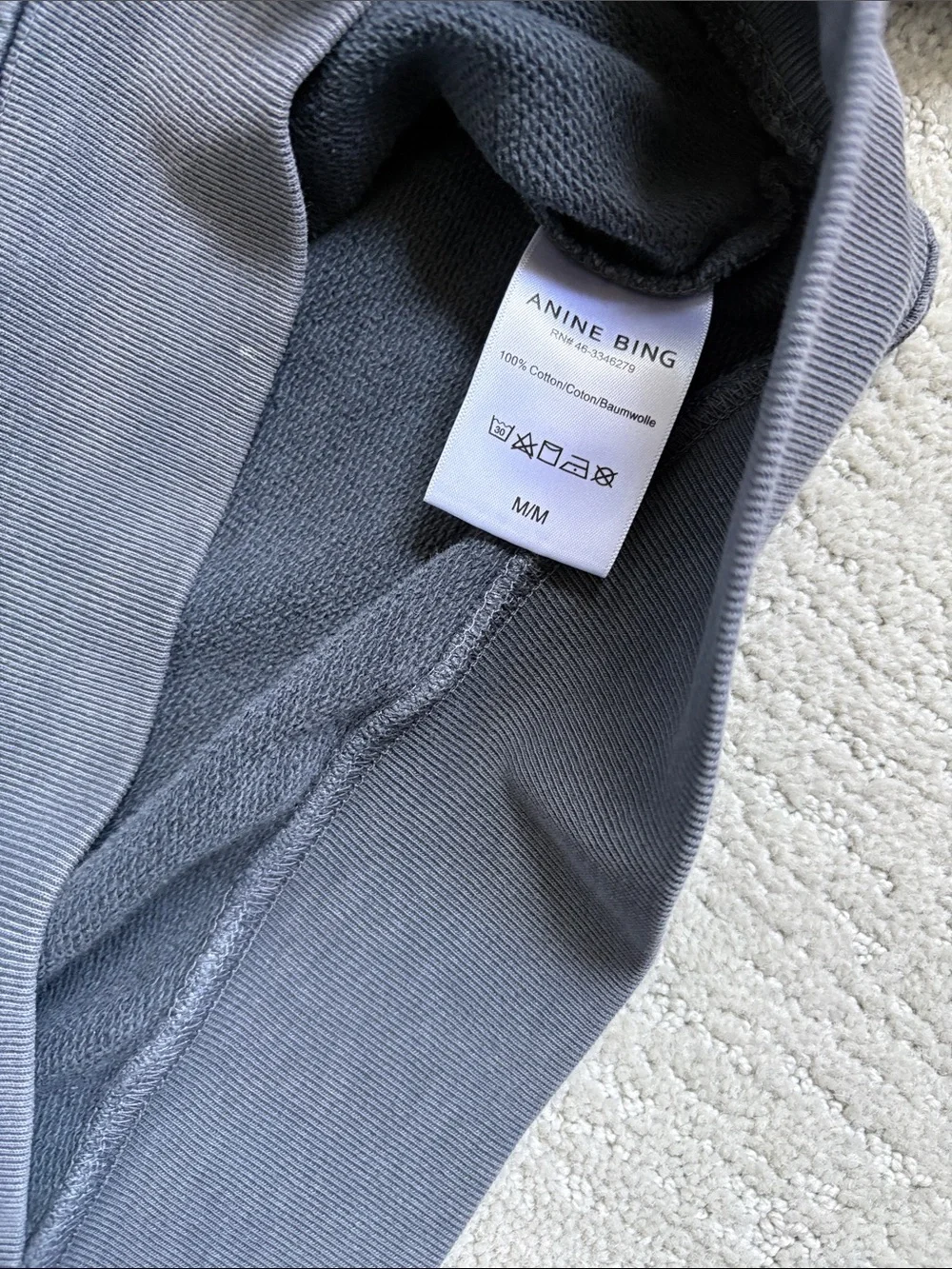 Anine Bing Vintage Swestshirt - Picture 3 of 7